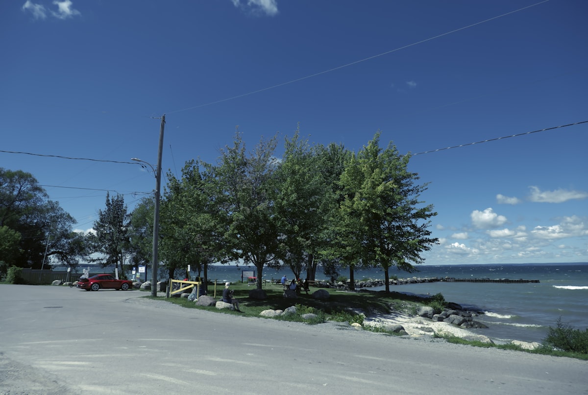 Lake Simcoe waterfront in Ontario