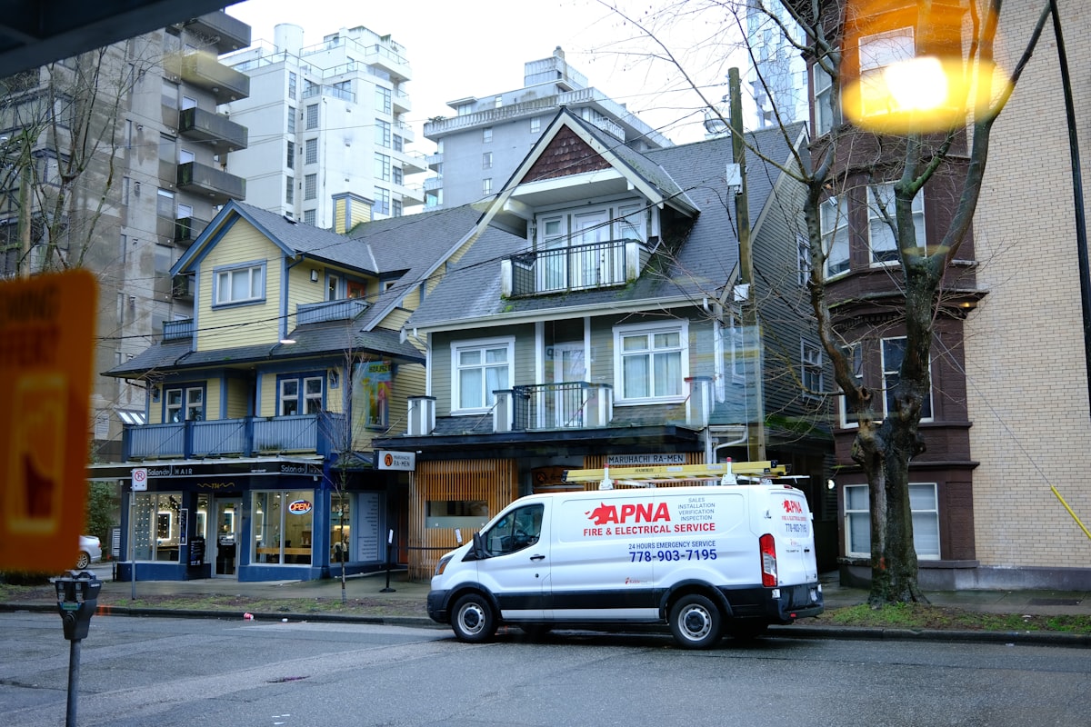 Vancouver residential neighbourhood with character homes