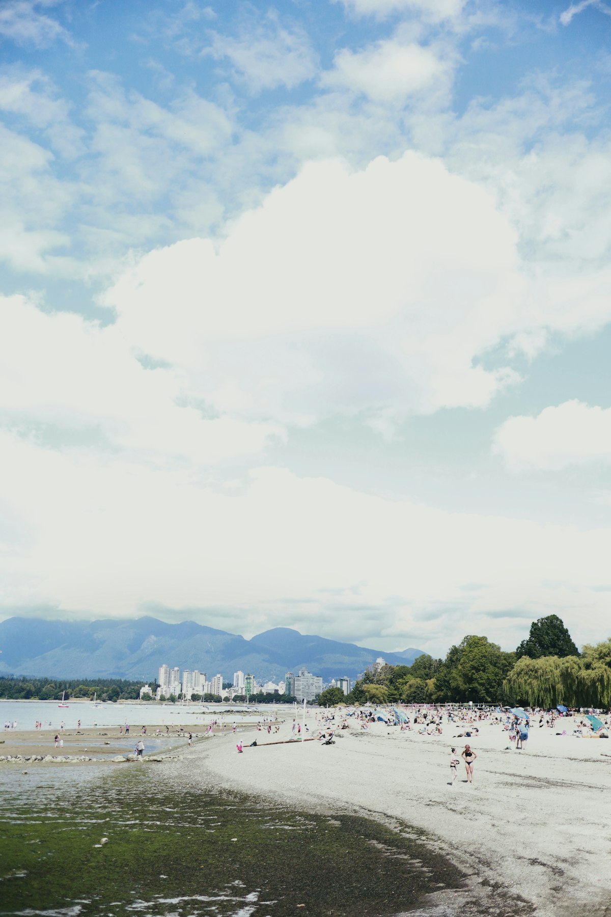 Beach scene at Tsawwassen, Delta BC