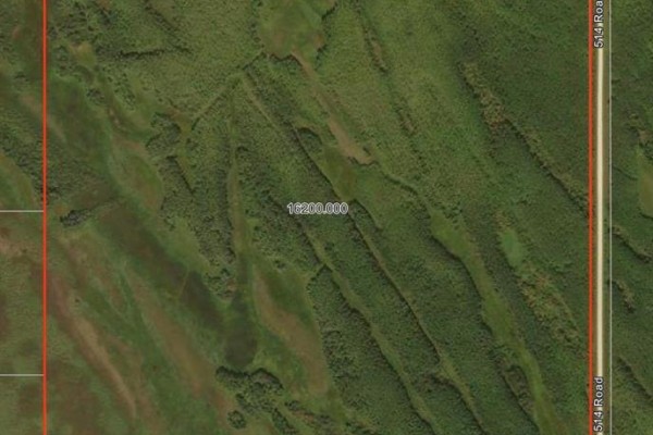 Aerial map view of a rural property with wooded areas and marked boundaries. - 0 68 Highway, Siglunes Rm