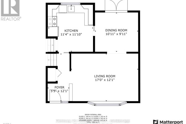 Bedroom 2 - 1 - 368 Princes Street S, Kincardine, ON N2Z2T6 Photo 5