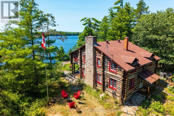 1 Island 29kl Kahshe Lake - Cooee Island, Gravenhurst