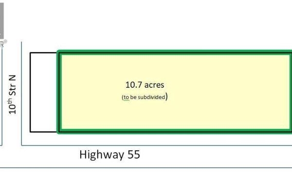 10.7 Acre Prime Highway Frontage East Of Nipawin, Nipawin Rm No  487, SK, photo 2