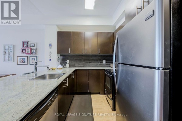 Primary Bedroom - 1007 - 25 Cole Street, Toronto, ON M5A4M3 Photo 4