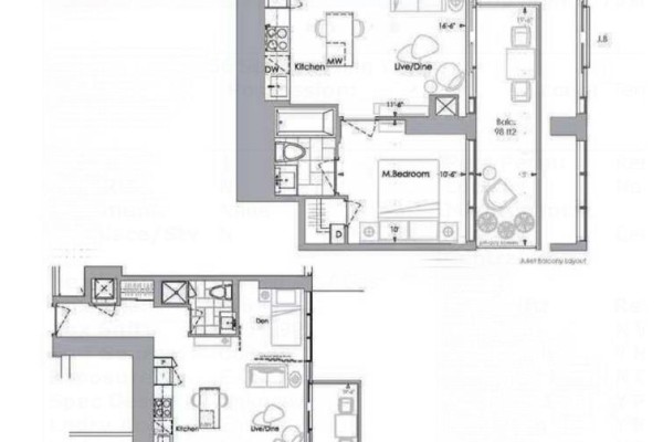 Kitchen - 1007 - 7 Grenville Street, Toronto, ON M4Y1A1 Photo 2