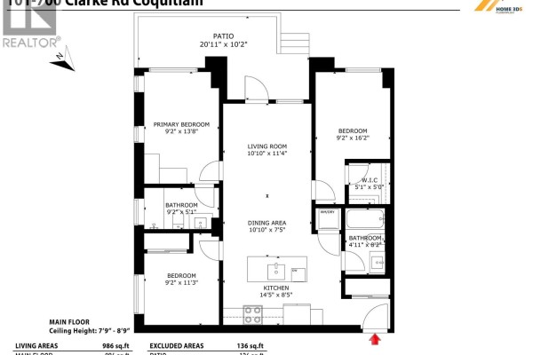 101 700 Clarke Road, Coquitlam, BC V3J3Y1 Photo 2
