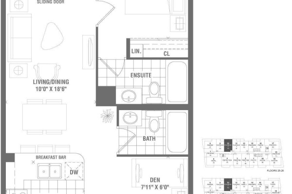 Kitchen - 1010 - 4955 Yonge Street, Toronto, ON M2N5N6 Photo 2