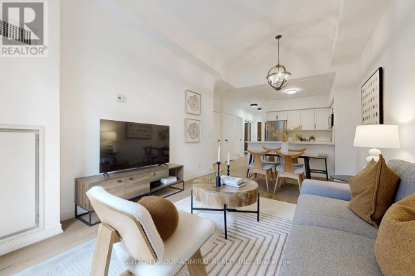 Living room - 102 - 2 Maison Parc Court, Vaughan, ON L4J9K4 Photo 5