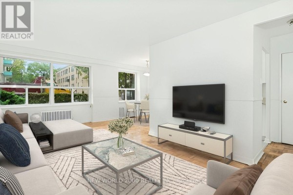 Living room - 103 - 190 Cosburn Avenue, Toronto, ON M4J2M1 Photo 3