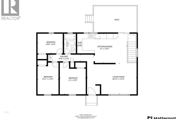 Primary Bedroom - 10515 104 Avenue, Fort St  John, BC V1J8E1 Photo 3
