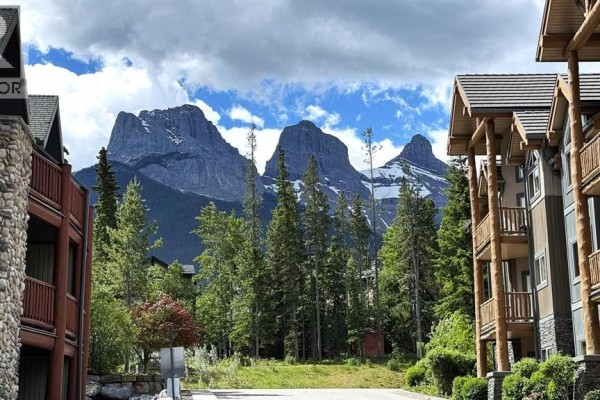 4pc Bathroom - 107, 175 Crossbow Place, Canmore, AB T1W3H7 Photo 4