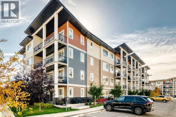 Primary Bedroom - 110, 25 Walgrove Walk Se, Calgary, AB T2X5E2 Photo 3