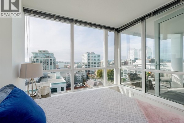 Balcony - 1106 834 Johnson St, Victoria, BC V8W1N3 Photo 3