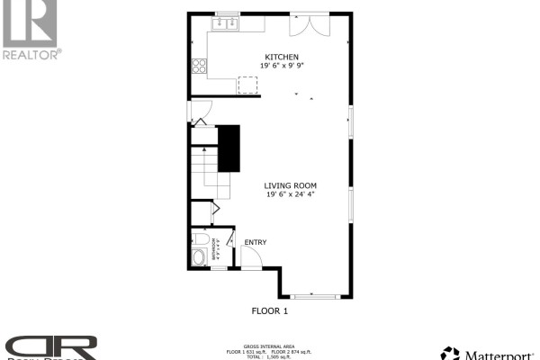 Kitchen - 11340 86a Street, Fort St  John, BC V1J0G2 Photo 2