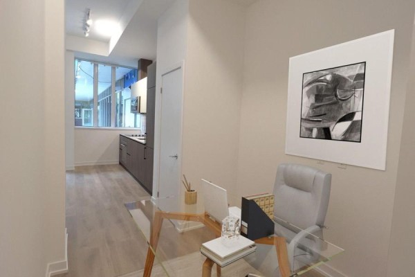 Bedroom - 115 - 150 Logan Avenue, Toronto, ON M4M0E4 Photo 5