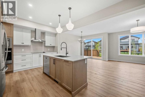 Kitchen - 116 Quartz Crescent, Cochrane, AB T4C3G2 Photo 4