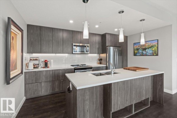 Kitchen - #1200 10180 103 St Nw, Edmonton, AB T5J0L1 Photo 3