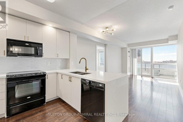 Living room - 1203 - 181 Wynford Drive, Toronto, ON M3C0C6 Photo 2