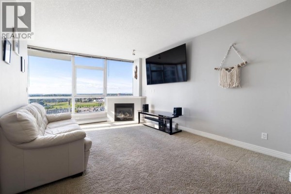 Living room - 1204, 55 Spruce Place Sw, Calgary, AB T3C3X5 Photo 2