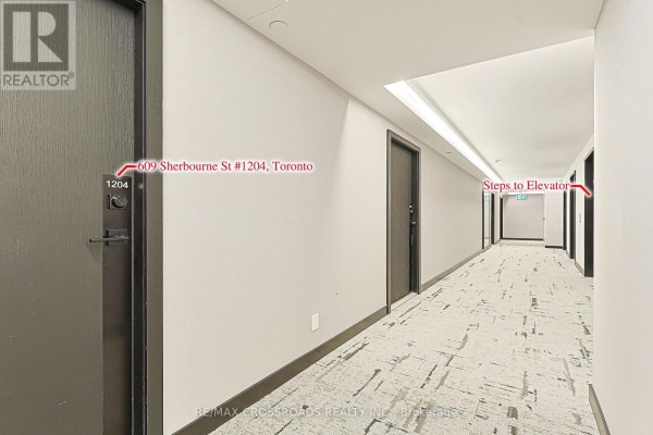Bedroom 2 - 1204 - 609 Sherbourne Street, Toronto, ON M4X0A4 Photo 5