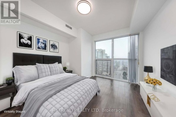 Primary Bedroom - 1209 - 5168 Yonge Street, Toronto, ON M2N0G1 Photo 4