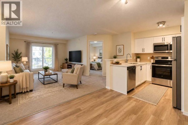 Primary Bedroom - 1210, 115 Prestwick Villas Se, Calgary, AB T2Z0M8 Photo 5