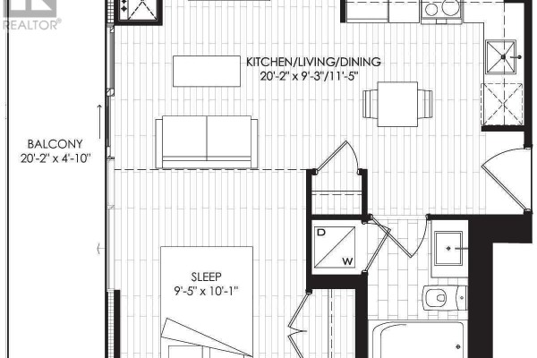 Dining room - 1213 - 160 Flemington Road, Toronto, ON M6A0A9 Photo 2