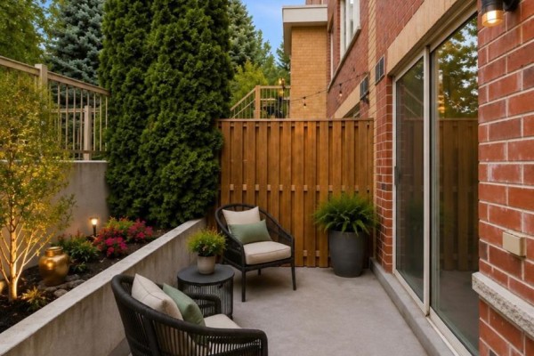 Living room - 122 - 20 Elsie Lane, Toronto, ON M6P3N9 Photo 5