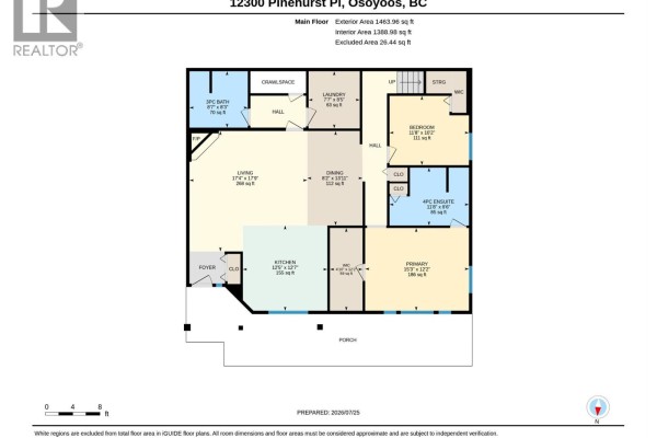 Primary Bedroom - 12300 Pinehurst Place Unit# 2, Osoyoos, BC V0H1V4 Photo 4
