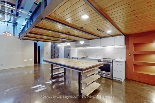 Kitchen - 124 - 326 Carlaw Avenue, Toronto, ON M4M3N8 Photo 5