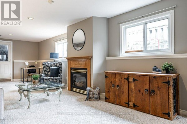 Basement floor plan with rec room, bedroom, 3pc bath, utility, storage - 127 Walsh Crescent Stratford