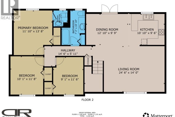 Primary Bedroom - 13079 269 Road, Fort St  John, BC V1J8C8 Photo 4