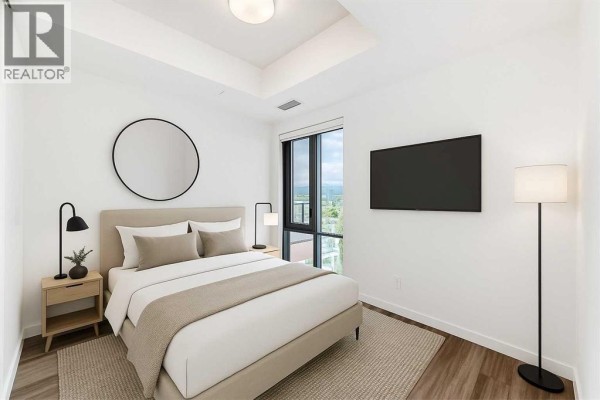 Primary Bedroom - 1313, 730 2 Avenue Sw, Calgary, AB T2P1R8 Photo 5