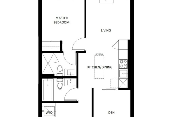 Kitchen - 1313 - 86 Dundas Street E, Mississauga, ON L5A0B1 Photo 2