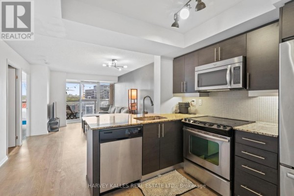 Living room - 1316 - 125 Western Battery Road, Toronto, ON M6K3R8 Photo 3