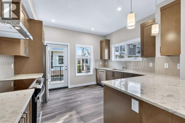 Kitchen - 133 Mahogany Gardens Se, Calgary, AB T3M2Z5 Photo 3