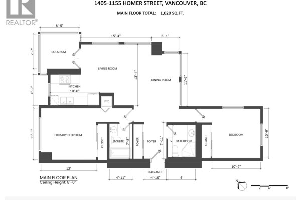 1405 1155 Homer Street, Vancouver, BC V6B2Y1 Photo 2