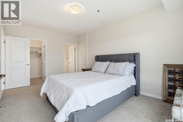 Bedroom - 1406 902 Spadina Crescent E, Saskatoon, SK S7K0G8 Photo 4