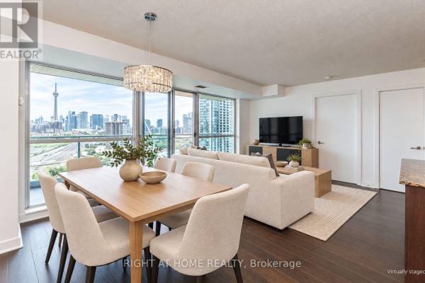 Dining room - 1407 - 80 Western Battery Road, Toronto, ON M6K3S1 Photo 2