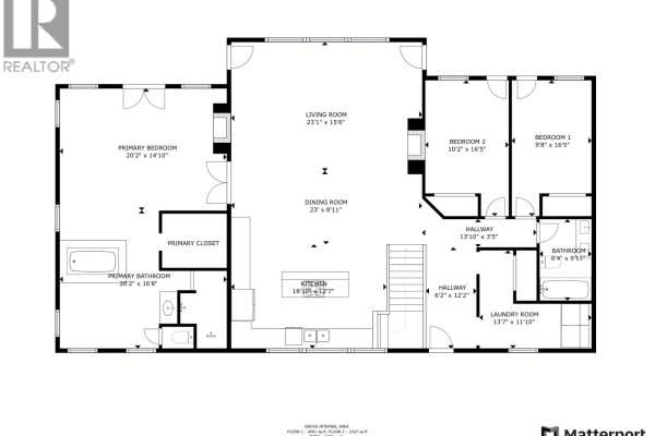 Primary Bedroom - 14154 Smith Road, Fort St  John, BC V1J8E1 Photo 4