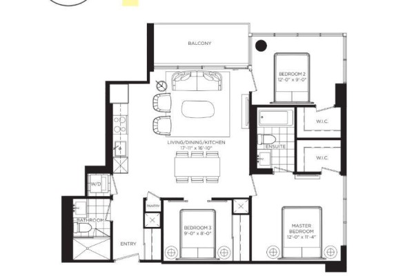 Dining room - 1421 - 4010 Eglinton Avenue W, Toronto, ON M9A0G5 Photo 2