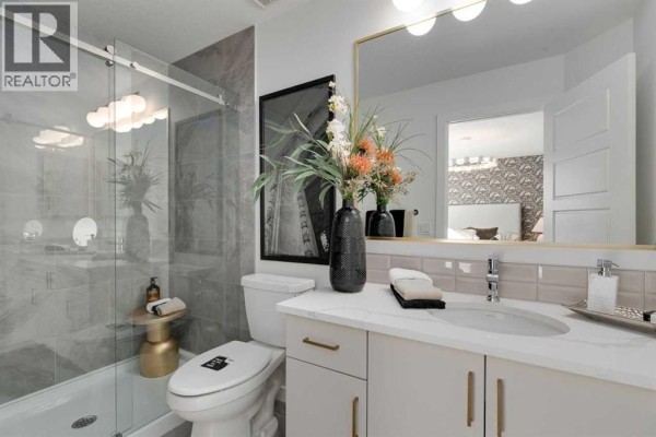 3pc Bathroom - 144 Snowberry Common Se, Calgary, AB T3M4G7 Photo 4
