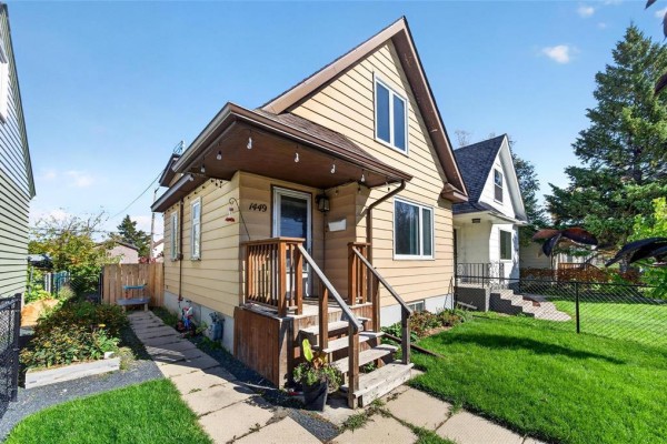 Eat in kitchen - 1449 William Avenue, Winnipeg, MB R3E1A4 Photo 2