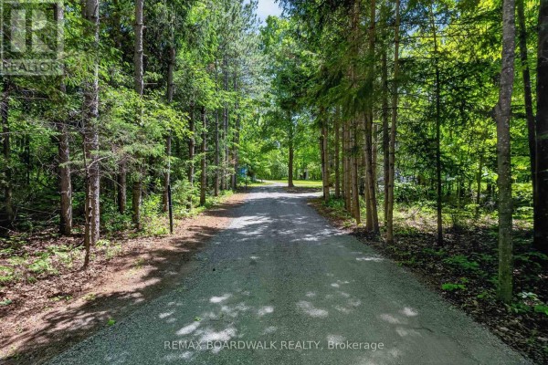 Bedroom with slanted ceiling, hardwood floors, two windows, and a queen-size bed. - 14930 Concession 10-11 Road, North Stormont