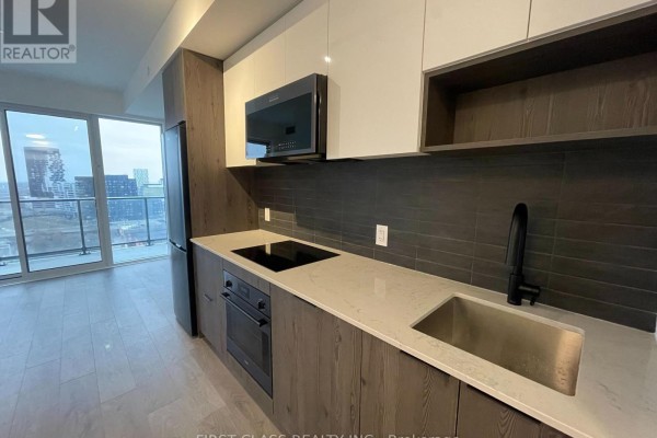 Kitchen - 1503 - 5 Defries Street, Toronto, ON M5A3R4 Photo 3