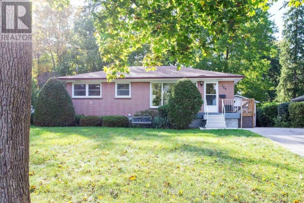 Front view of a brick bungalow with manicured bushes and a paved driveway. - 155 Trowbridge Avenue, London South