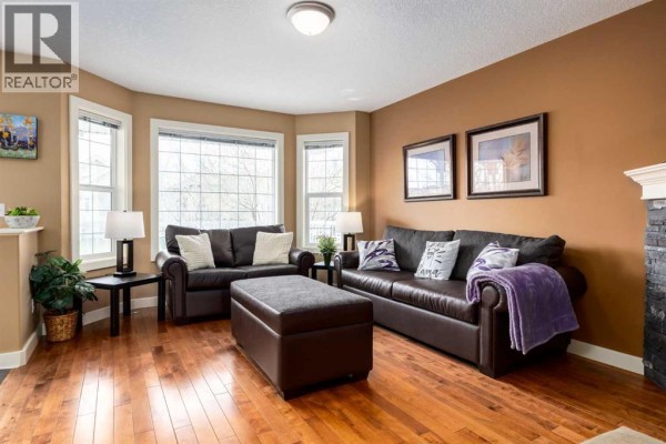 Living room - 159 Cimarron Grove Crescent, Okotoks, AB T1S2E3 Photo 4