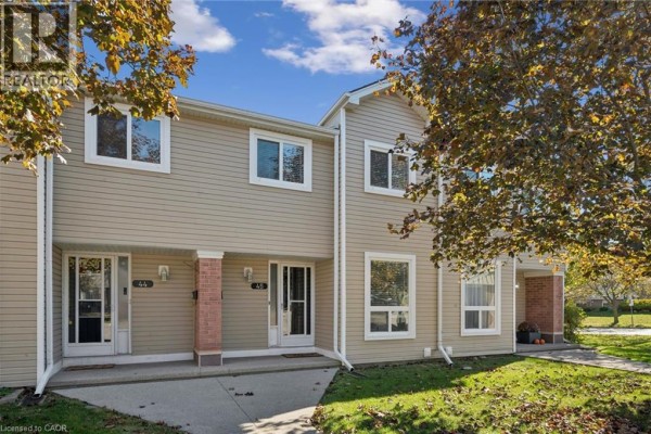 160 Rittenhouse Road Unit# 45, Kitchener