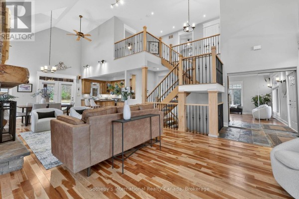 Front view of a house with a covered porch and stone accents. - 160 Sunset Boulevard, Blue Mountains