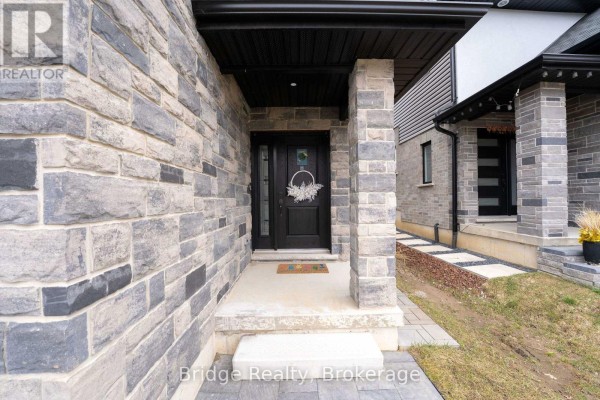 Detailed front view highlighting windows and entrance design - 161 Hemlock Street, Woodstock
